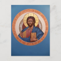 Christ Pantocrator Praetkarte