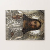 Christ Pantocrator Silver Oklad Riza Russisches Sy Puzzle (Horizontal)