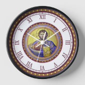Christ Pantocrator Uhr (Vorderseite)