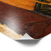 Christ Pantocrator vom byzantinischen Symbol Fotodruck (Ecke)