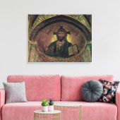 Christ Pantokrat in der Apsis Leinwanddruck (Insitu (Wohnzimmer))