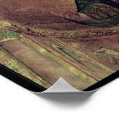 Christ Pantokrat in der Apsis Poster (Ecke)