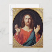 Christ Postkarte (Vorne/Hinten)