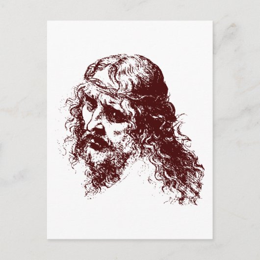 Christ Postkarte (Vorderseite)