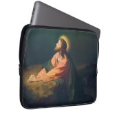 Christ Praying in the Garden Gethsemane Laptopschutzhülle (Vorne Rechts)