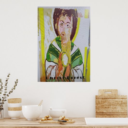 Christ Priest Poster (Küche)