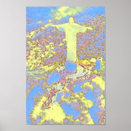 Christ Redeemer Art Poster