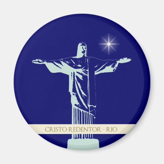 Christ Rio de Janeiro Magnet (Vorne)