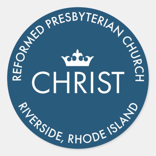 Christ RPC Large Sticker (Vorderseite)