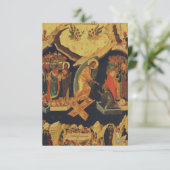 Christ’s Descent into Hades Holy Card Dankeskarte (Stehend Vorderseite)