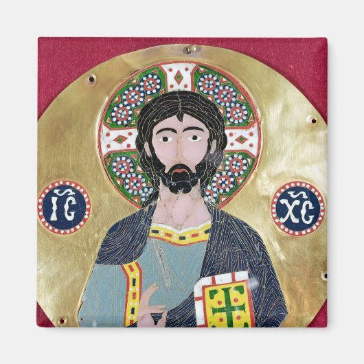 Christ Segen, 10.-11. Jahrhundert Magnet (Vorne)