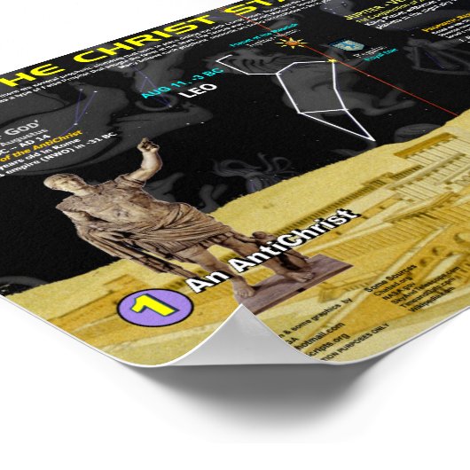 Christ Star - A Poster (Ecke)