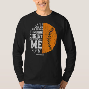Christ stärkt mich in der religiösen Christlichen T-Shirt