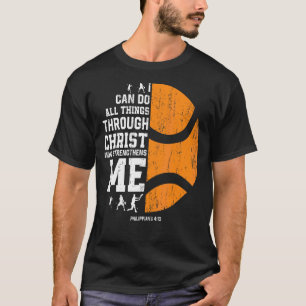 Christ stärkt mich in der religiösen Christlichen  T-Shirt