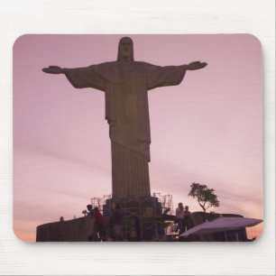 Christ Statue bei Corcovado, nahe den Außenbezirke Mousepad