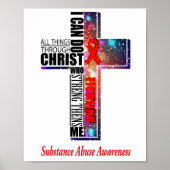 Christ Substance Missuse Awareness Poster (Vorne)