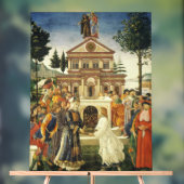 Christ-Tempel von Sandro Botticelli Acrylschild (Neutral)