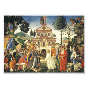 Christ-Tempel von Sandro Botticelli Fotodruck