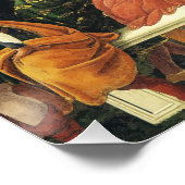 Christ-Tempel von Sandro Botticelli Poster (Ecke)
