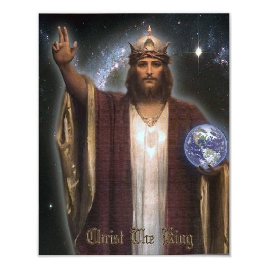 CHRIST THE KING SACRED POSTER (Vorne)