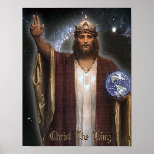 CHRIST THE KING SACRED POSTER (Vorne)