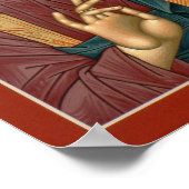 Christ the Light Giver Poster (Ecke)