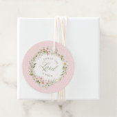 Christ the Lord is Risen | Spring Flowers Geschenkanhänger (Beispiel)