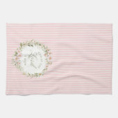 Christ the Lord is Risen | Spring Flowers Geschirrtuch (Horizontal)