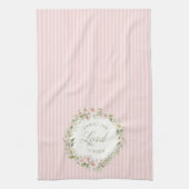 Christ the Lord is Risen | Spring Flowers Geschirrtuch (Vertikal)