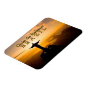 Christ the Redeemer Brasilien Magnet (Linke Seite)