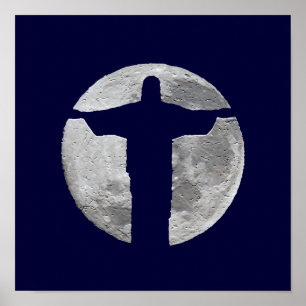 Christ the Redeemer dekoriert Poster