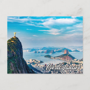 Christ The Redeemer, Rio de Janeiro Feiertagspostkarte