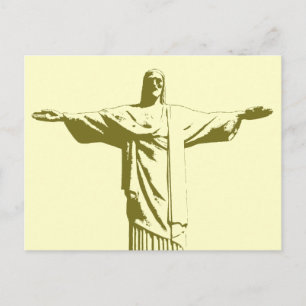 Christ the Redeemer . Rio de Janeiro Postkarte