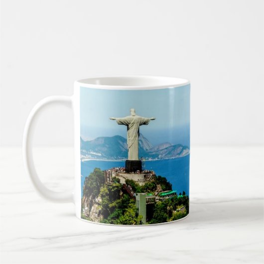 Christ the Redeemer, Rio Kaffeetasse (Links)