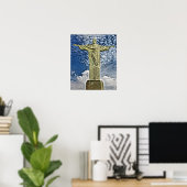 Christ the Redeemer Rio Poster (Heimbüro)