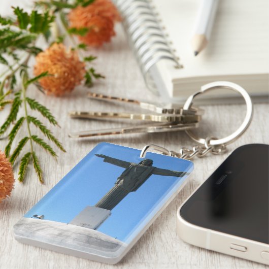 Christ the Redeemer statue, Dominikanische Republi Schlüsselanhänger (Vorderseite rechts)