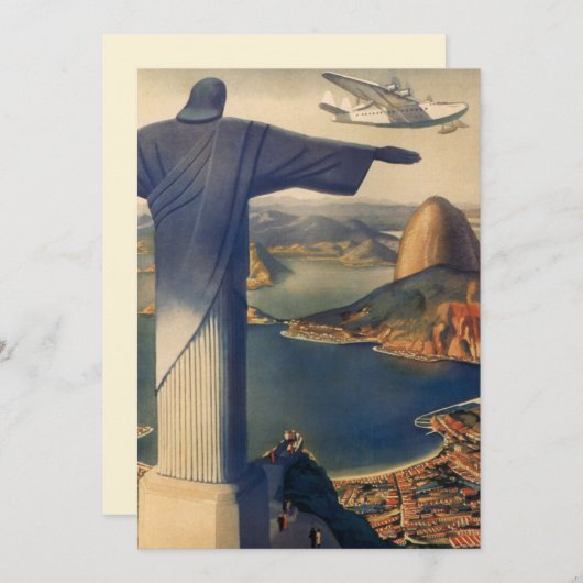 Christ the Redeemer Statue, Rio De Janeiro, Brasil (Vorne/Hinten)