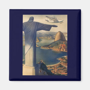 Christ the Redeemer Statue, Rio De Janeiro, Brasil Magnet