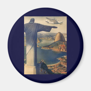 Christ the Redeemer Statue, Rio De Janeiro, Brasil Magnet