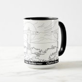 Christ the Redeemer Tasse (Transparent) (VorderseiteRechts)