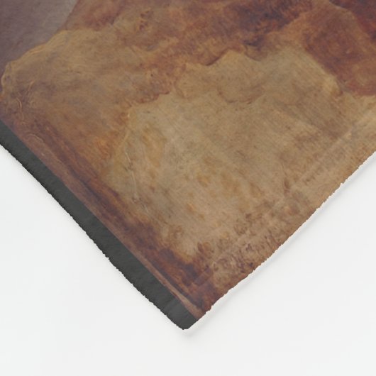 Christ tot auf dem Kreuz von Peter Paul Rubens Fleecedecke (Ecke)