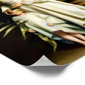 Christ und das junge Kind von Carl Bloch Poster (Ecke)