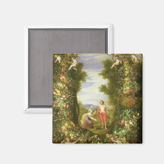 Christ und Mary Magdalene Magnet (Vorderseite/Rückseite)