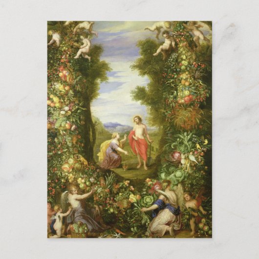 Christ und Mary Magdalene Postkarte (Vorderseite)