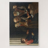 Christ unter den Ärzten - Caravaggio Puzzle (Vertikal)