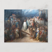 Christ Verlassend Praetorium Postkarte (Vorderseite)