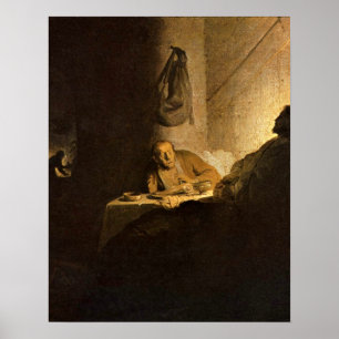 Christ von Rembrandt Harmenszoon van Rijn Poster
