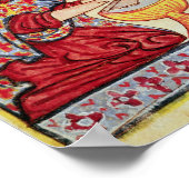Christ washing the disciples feet poster (Ecke)