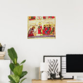 Christ washing the disciples feet poster (Heimbüro)