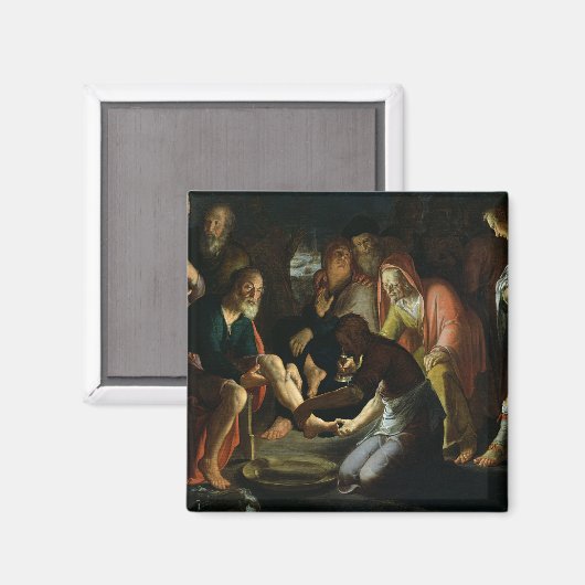 Christ Washing the Jünger' Feet, 1623 Magnet (Vorderseite/Rückseite)
